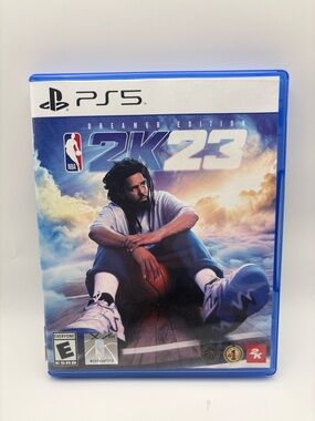 NBA 2K23 Dreamer Edition PS5 J Cole Cover Rare PlayStation 5